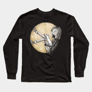 My Special Moon - Fullmoon - Woman & Dog Long Sleeve T-Shirt